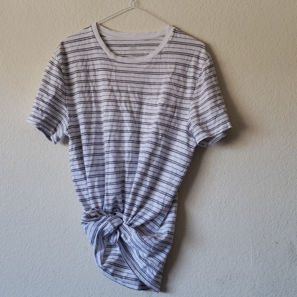 Over-sized Striped T-shirt